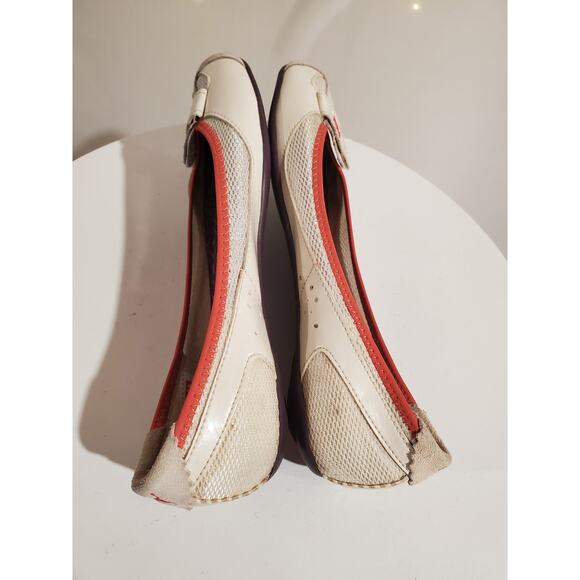 Vintage Y2K Puma Zandy Suede Vinyl Ballet Flats Womens Size 7 Sneaker Shoes Rare - Picture 6 of 8